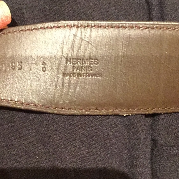 Authentic men’s Hermès belt - Picture 3 of 5
